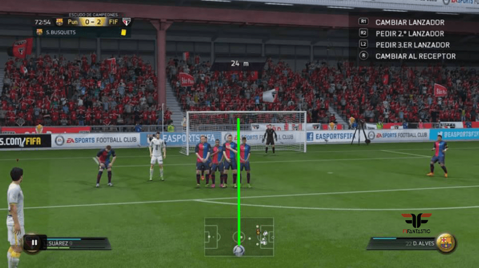 Cómo conseguir gol de falta en FIFA 16