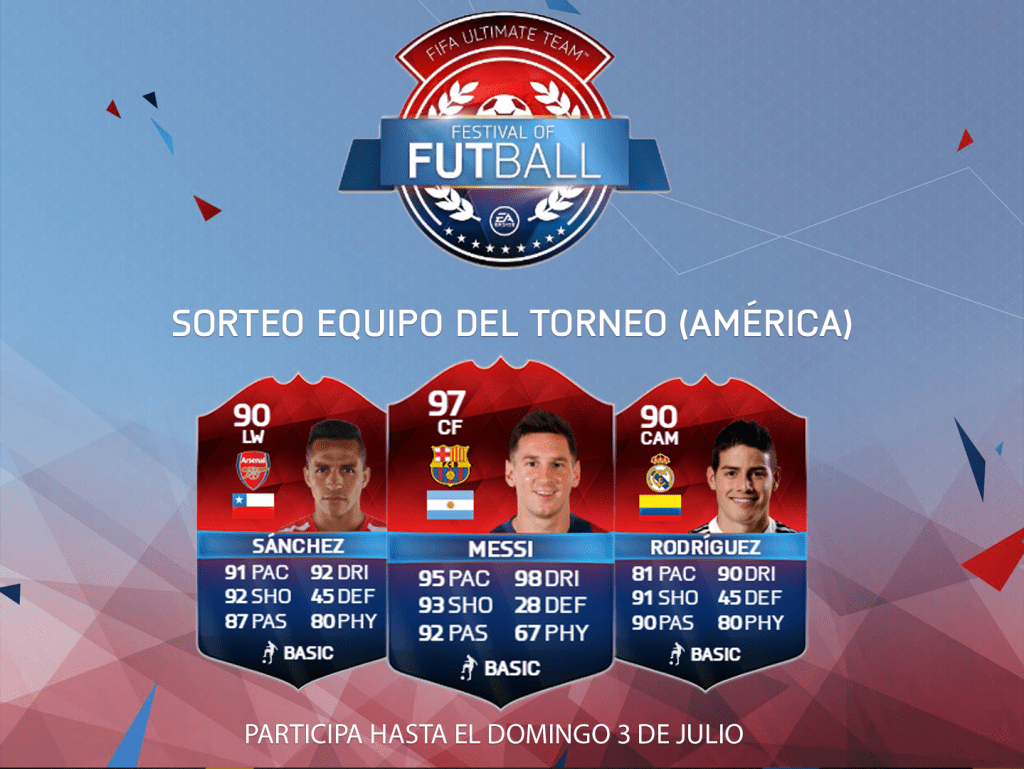 Sorteo TOTT América FUT 16