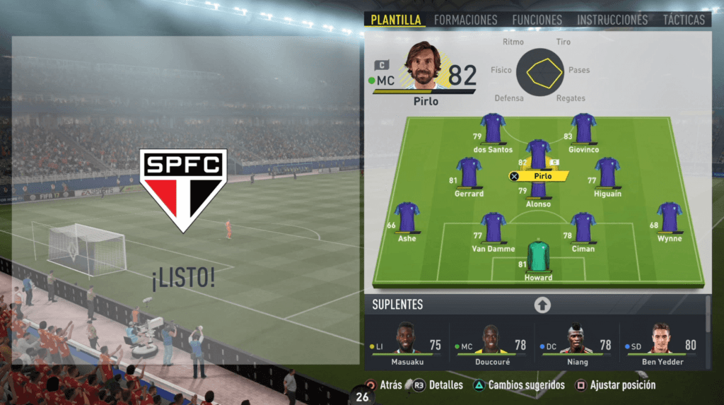 Cómo modificar las formaciones en Ultimate Team