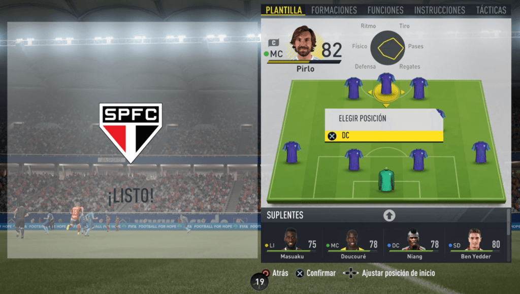 Cómo modificar las formaciones en FIFA 17 Ultimate Team