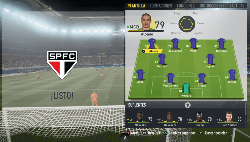 Cómo modificar las formaciones en FIFA 17 Ultimate Team