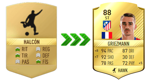 El Estilo de Química "Halcón" es el más adecuado para Griezmann en FUT 17