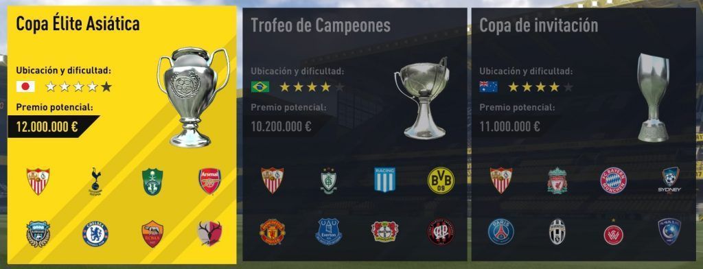 Torneos de verano Modo Carrera FIFA 17