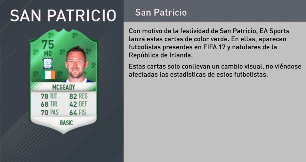 Tipos de cartas de FIFA 17 Ultimate Team