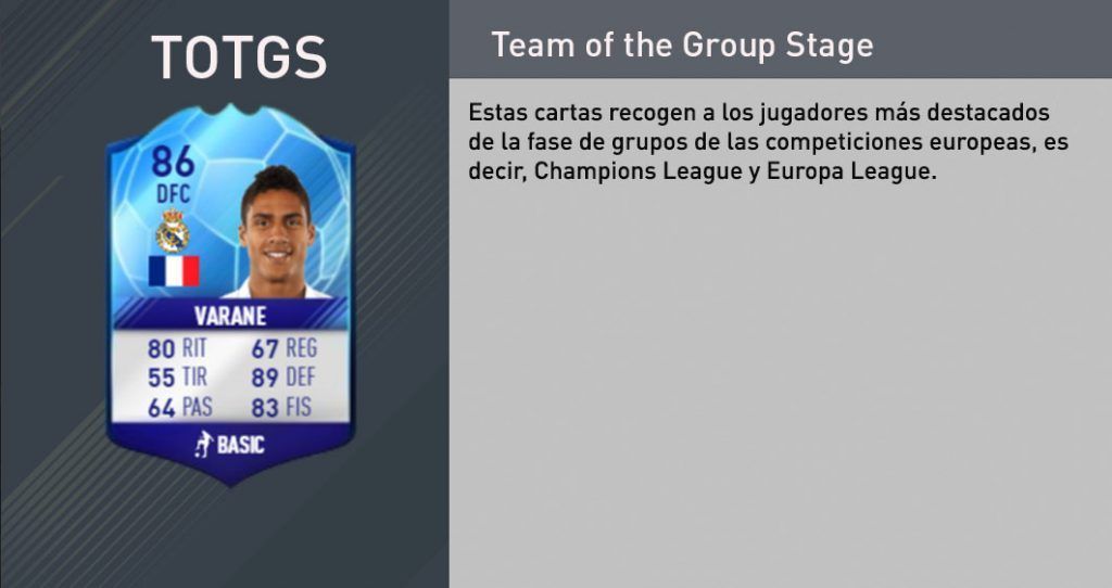 Tipos de cartas de FIFA 17 Ultimate Team