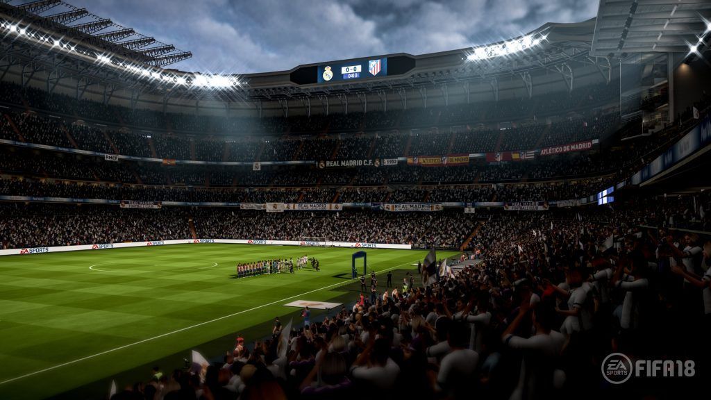 Santiago Bernabeu FIFA 18, Real Madrid FIFA 18