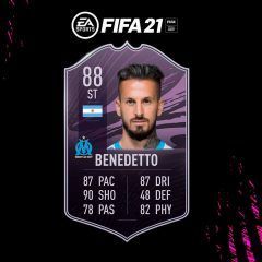 FIFA 21. Equipo para conseguir a Benedetto Objetivos