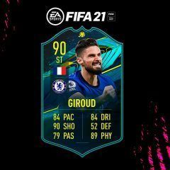 FIFA 21. Equipo para conseguir a Giroud Moments