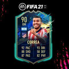 FIFA 21. Equipo para conseguir a Ángel Correa TOTS