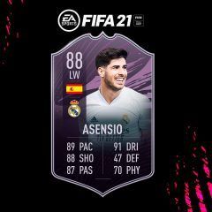 FIFA 21. Equipo para conseguir a Marco Asensio Objetivos
