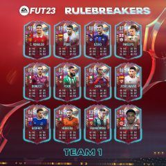 FIFA 23. Equipo 1 de los Rulebreakers