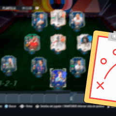 FIFA 23. Tácticas de la formación 4-3-2-1