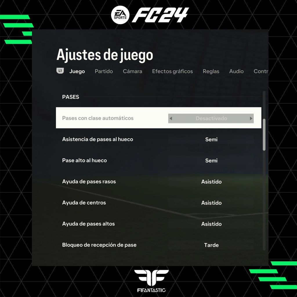 Los mejores Ajustes de juego de FC 24, la mejor configuración de FC 24