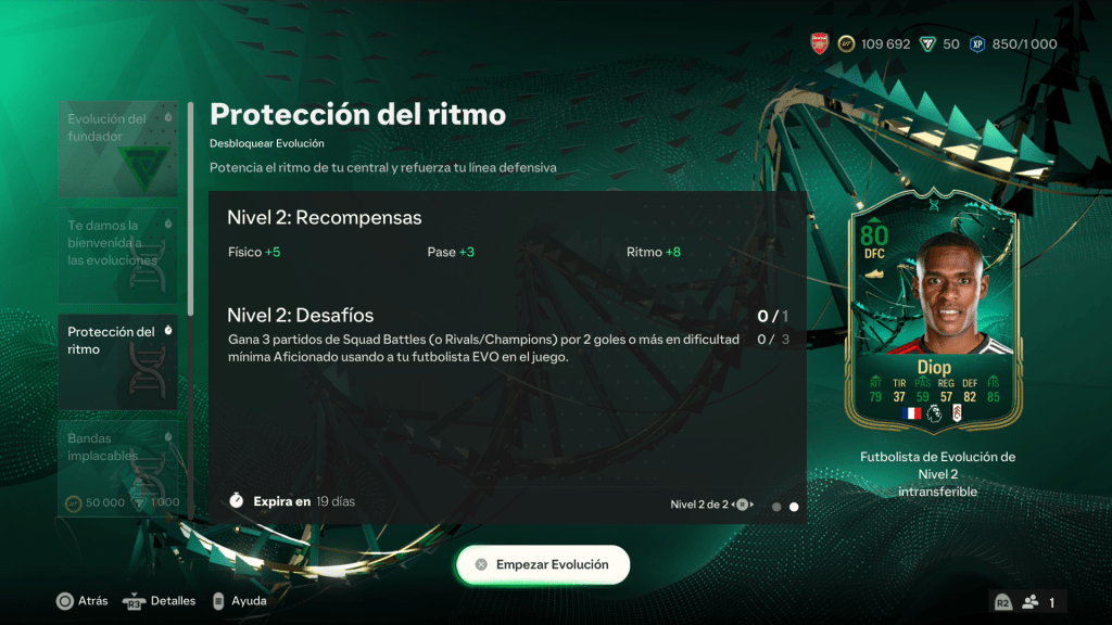 Evoluciones de FC 24 Ultimate Team