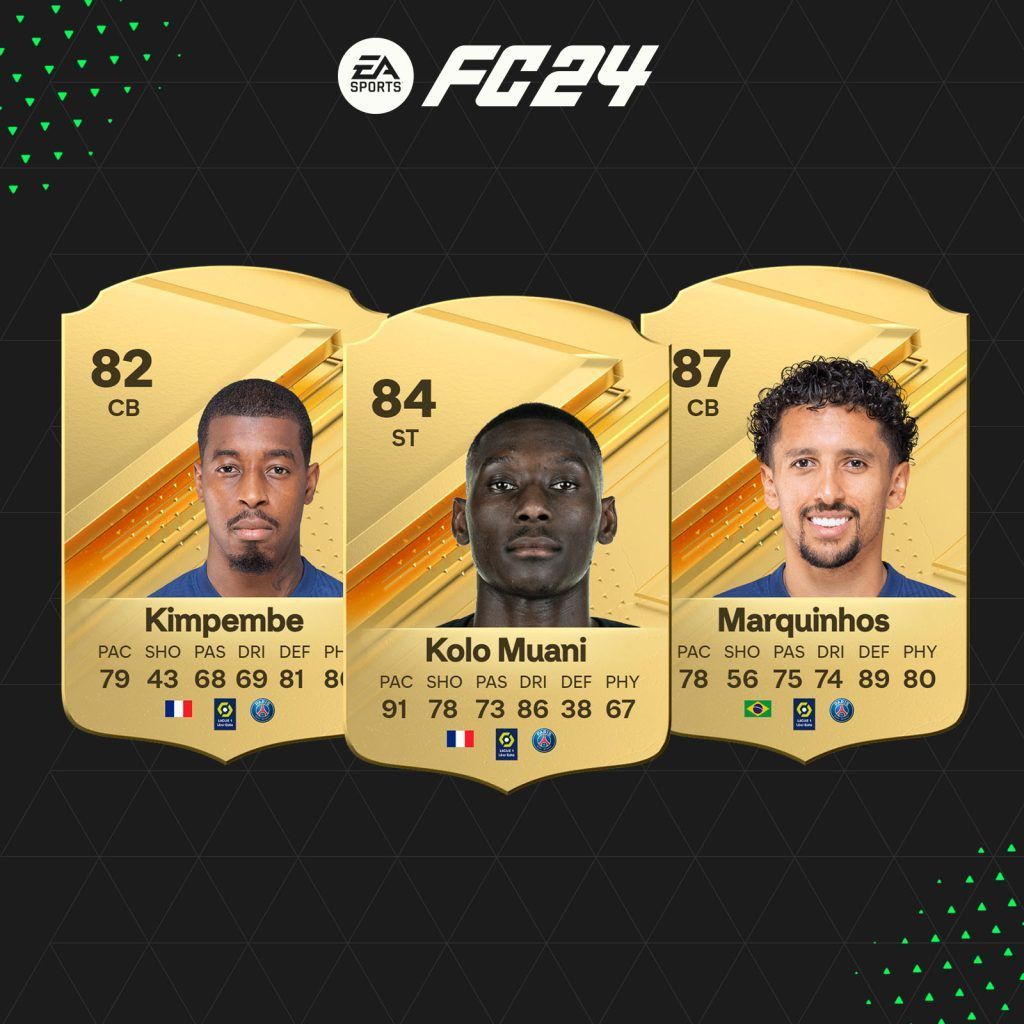 Los mejores tridentes de FC 24 Ultimate Team