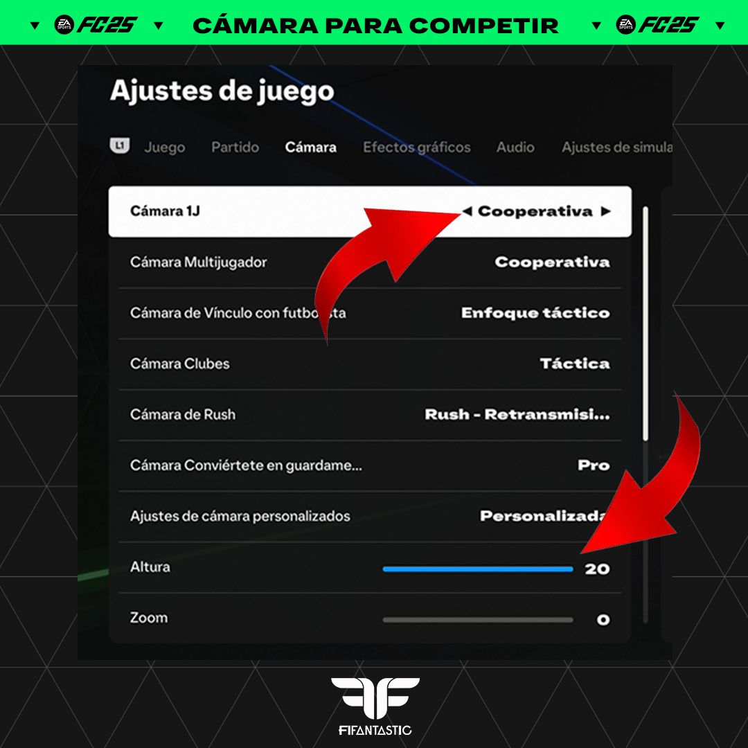 La mejor cámara de FC 25
