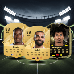 Los mejores extremos de FC 25 Ultimate Team por rango de precio