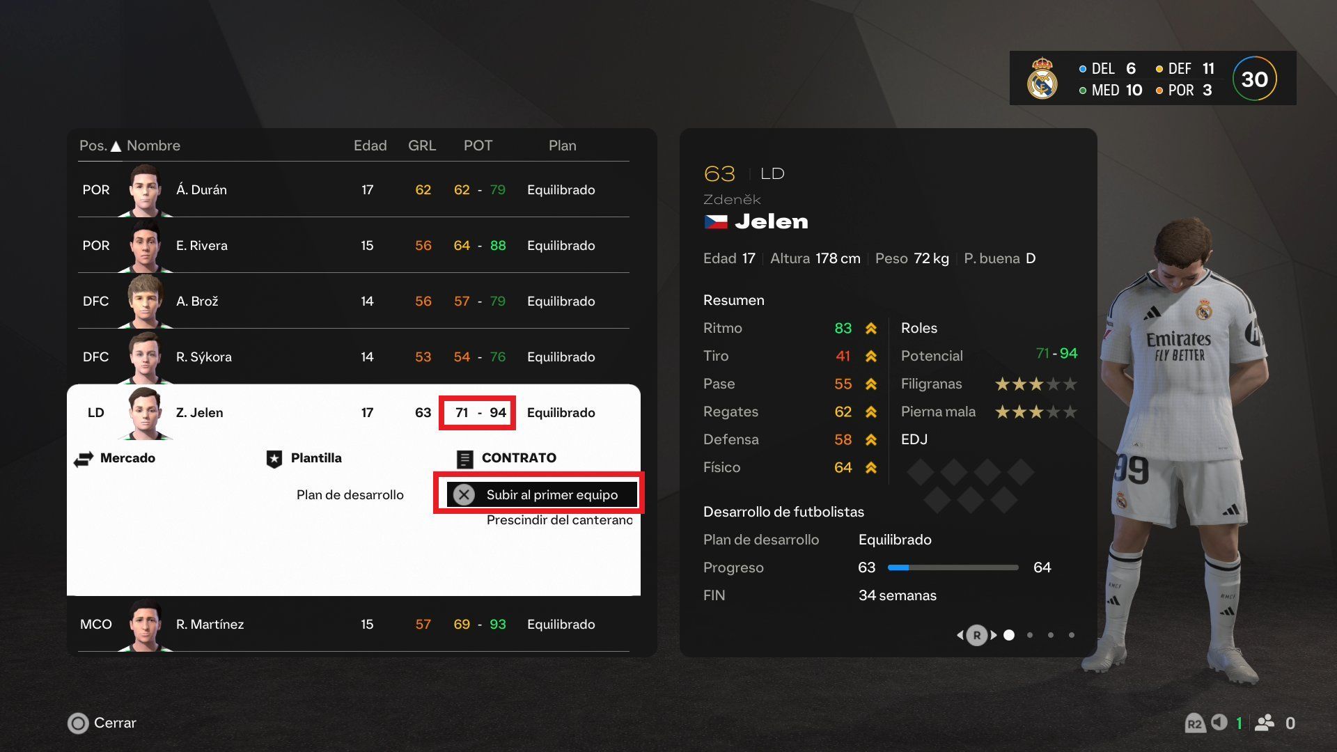Cómo completar los objetivos del modo Carrera de FC 25