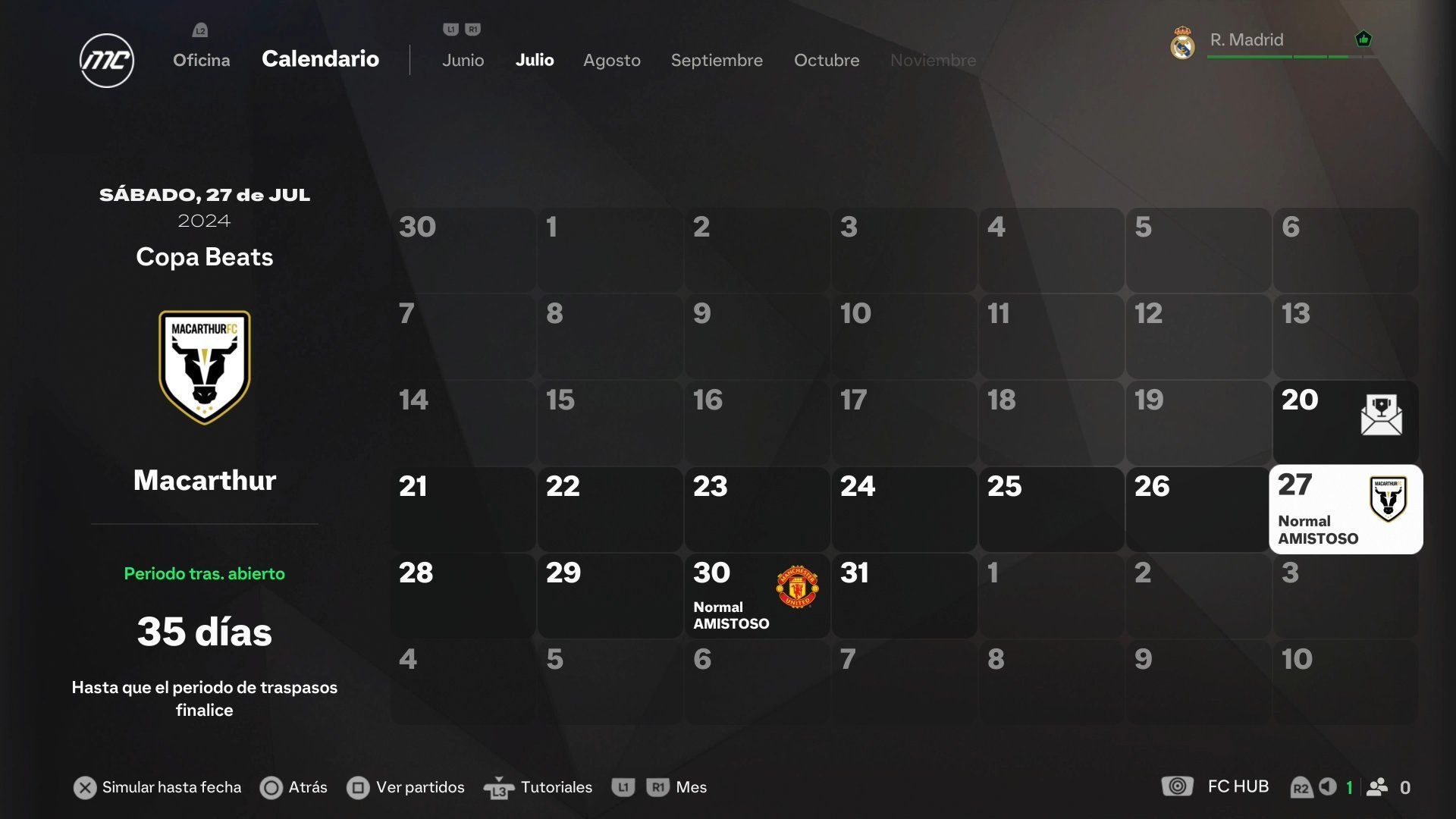 Cómo completar los objetivos del modo Carrera de FC 25