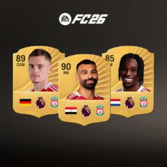 Predicción de medias del Liverpool en FC 26 Ultimate Team