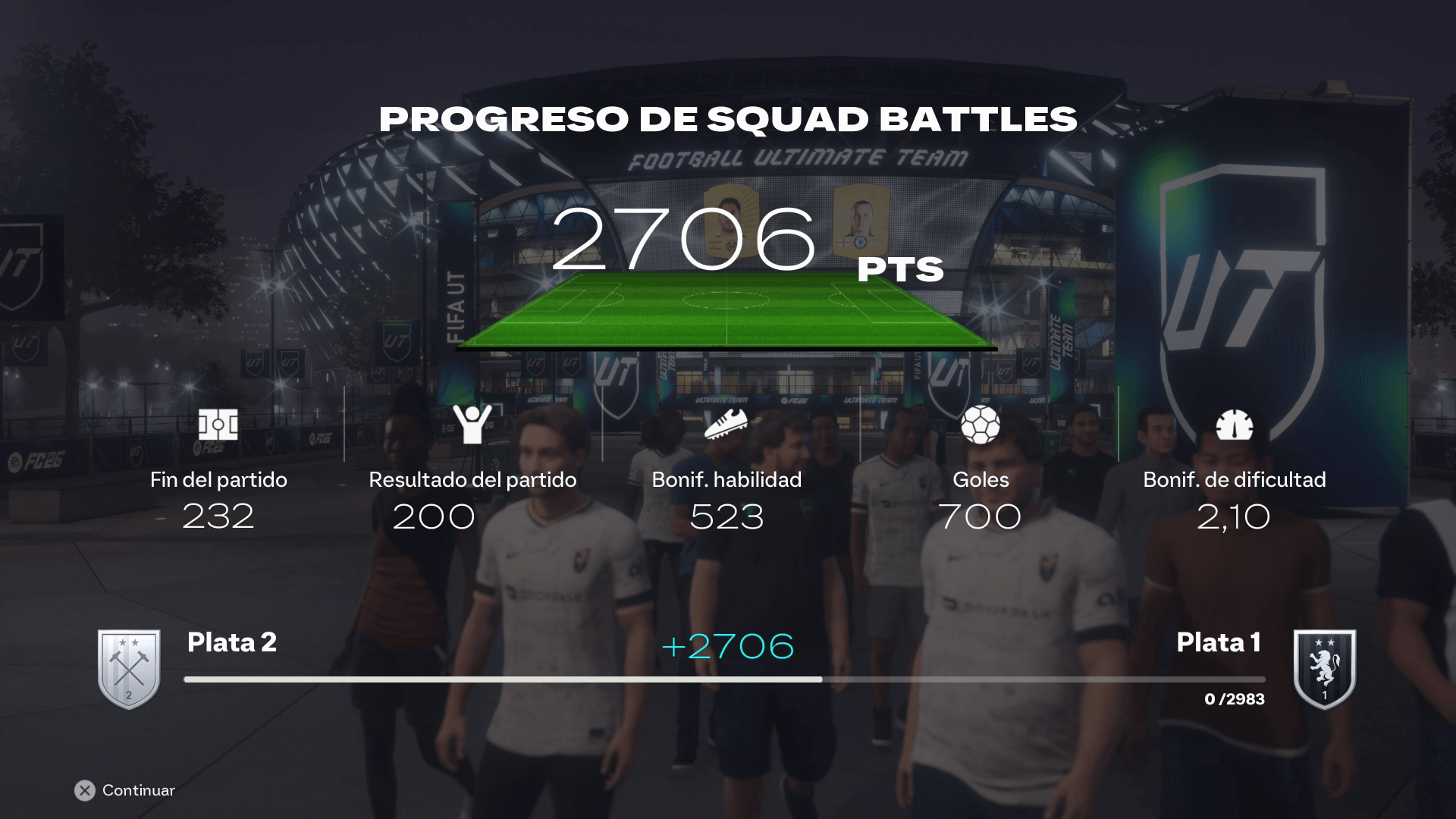 Guía Elite 1 Squad Battles FC 26, puntos necesarios Squad Battles FC 26, mejores tácticas Squad Battles FC 26, dificultad recomendada Squad Battles FC 26, cómo sumar más puntos Squad Battles FC 26