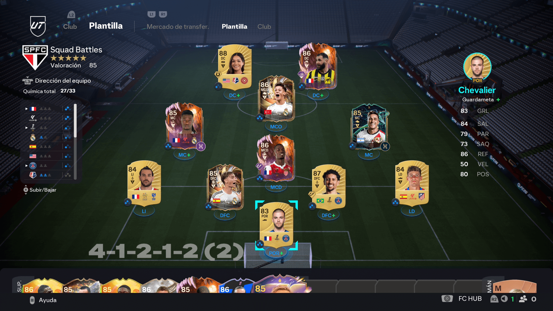 Guía Elite 1 Squad Battles FC 26, puntos necesarios Squad Battles FC 26, mejores tácticas Squad Battles FC 26, dificultad recomendada Squad Battles FC 26, cómo sumar más puntos Squad Battles FC 26