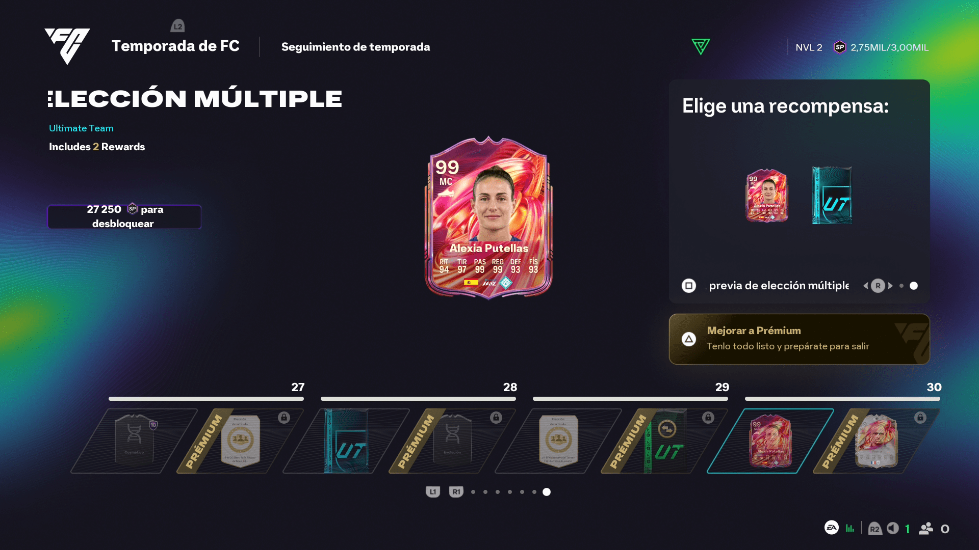 cómo conseguir recompensas FC 27, premios FC 27 Ultimate Team, recompensas FC 27 desde FC 26, recompensas Pretemporada FC 26, objetivos FC 27 Ultimate Team, conseguir monedas FC 27, sobres FC 27 Ultimate Team, rewards fc 27, rewards fc 27 Ultimate Team